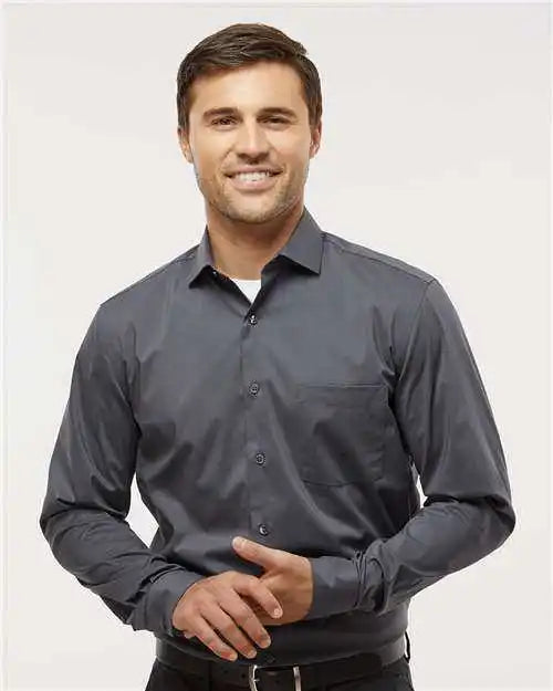 Van Heusen 13v0476 Stainshield Essential Shirt - Iron Gate