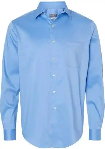 Van Heusen 13v0478 Ultra Wrinkle Free Shirt - Blue Frost