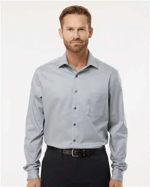 Van Heusen 13v0478 Ultra Wrinkle Free Shirt - Gray Mist
