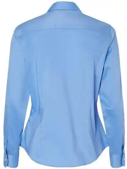 Van Heusen 13v0479 Women’s Ultra Wrinkle Free Shirt - Blue Frost