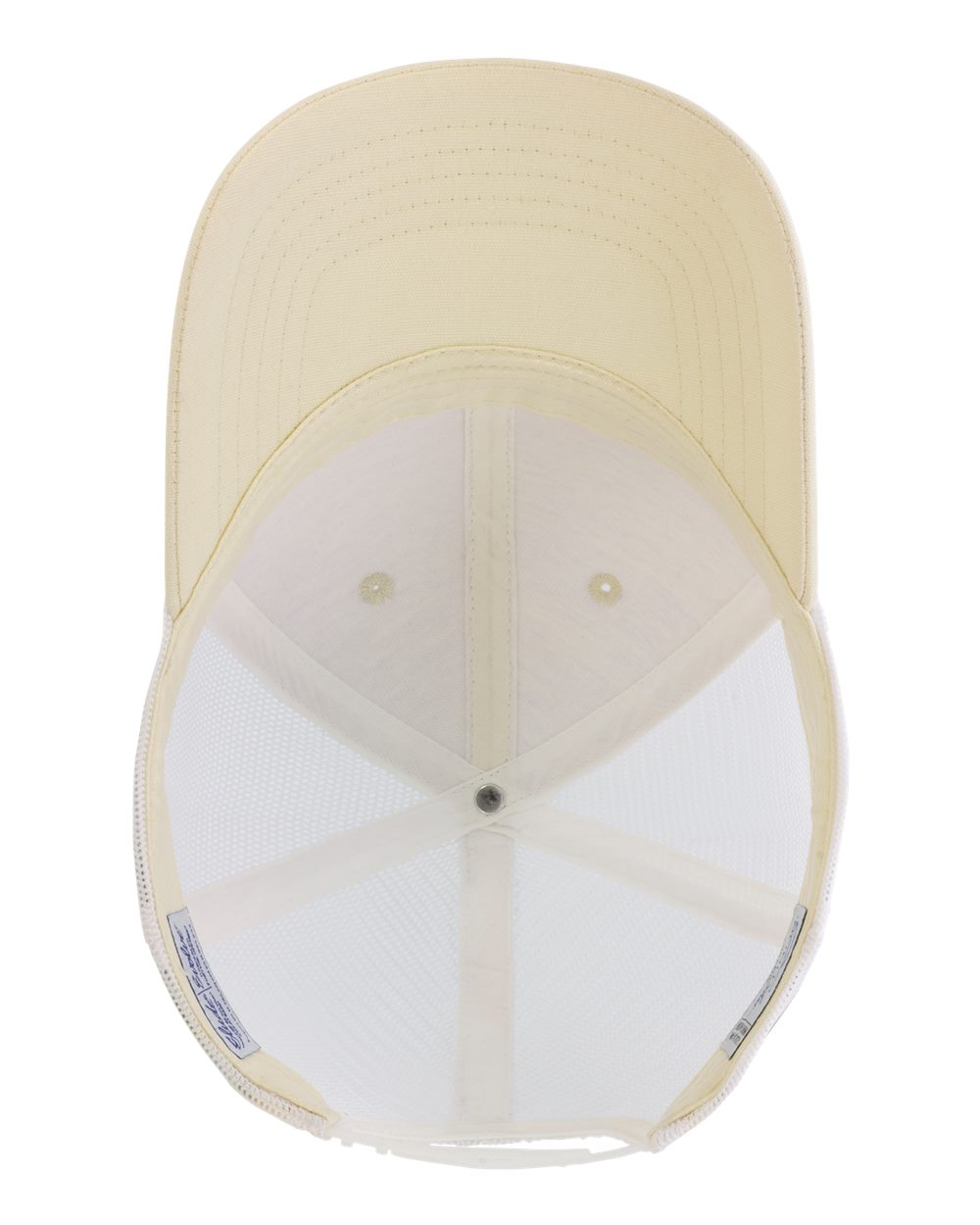Vanilla/ White Women's Modern Trucker Cap - CHARLIE