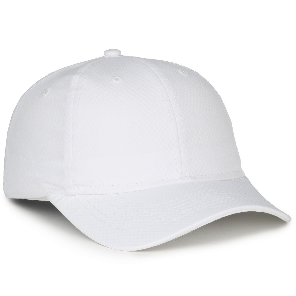 Legendary Headwear VAPOR Unstructured Technical Performance Cap - White