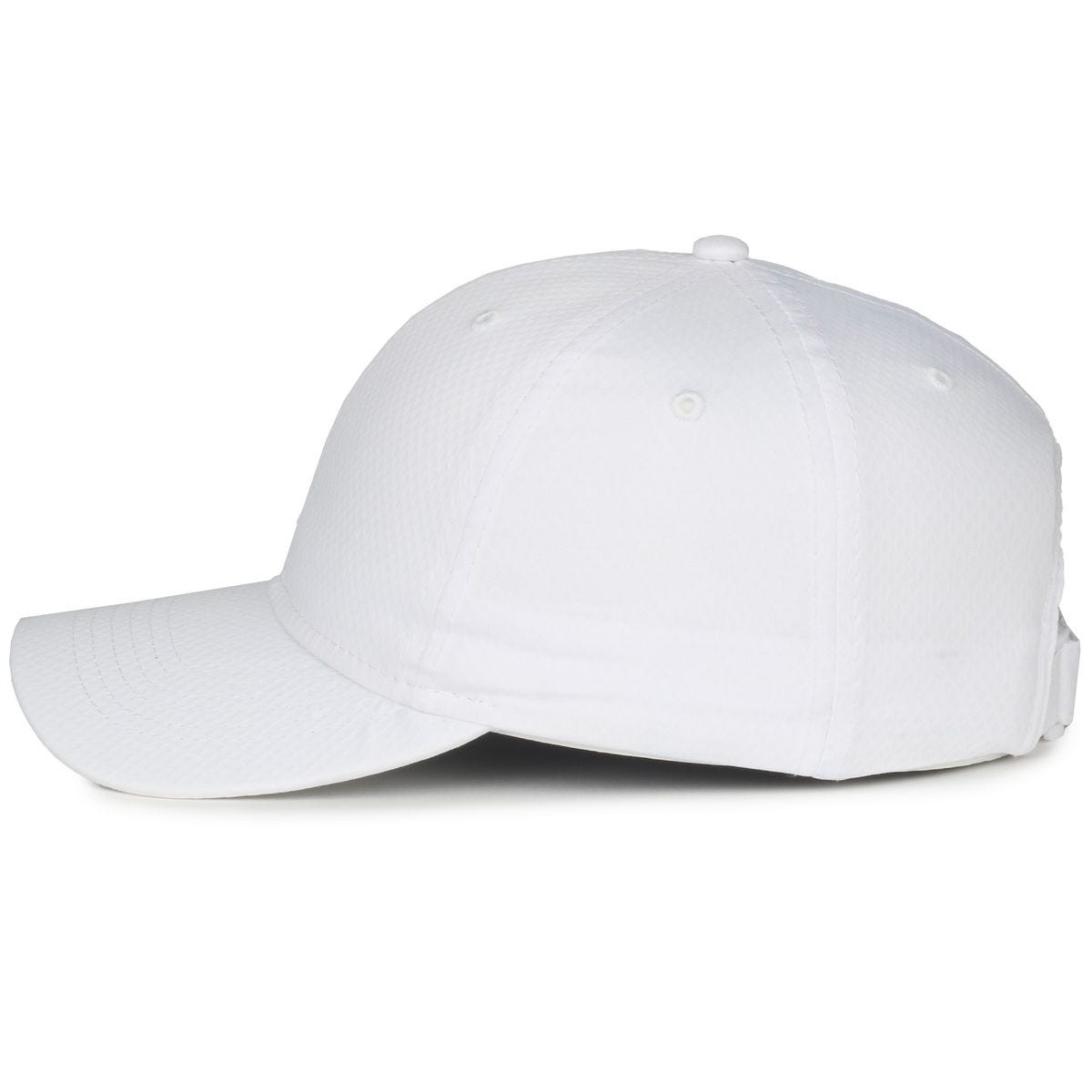 Legendary Headwear VAPOR Unstructured Technical Performance Cap - White