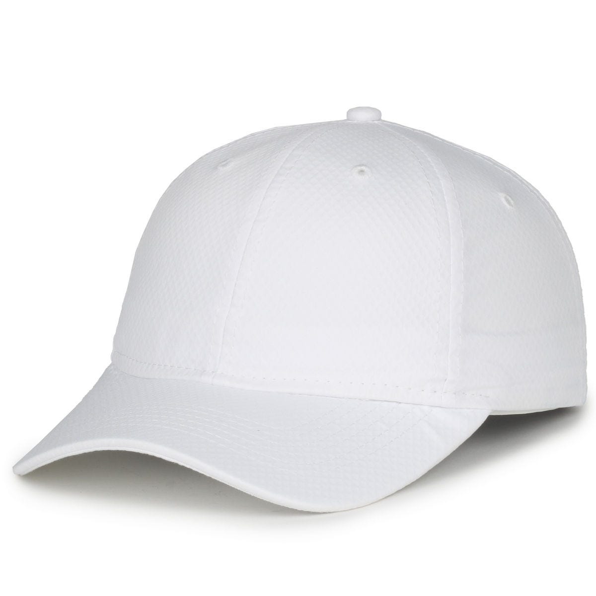 Legendary Headwear VAPOR Unstructured Technical Performance Cap - White