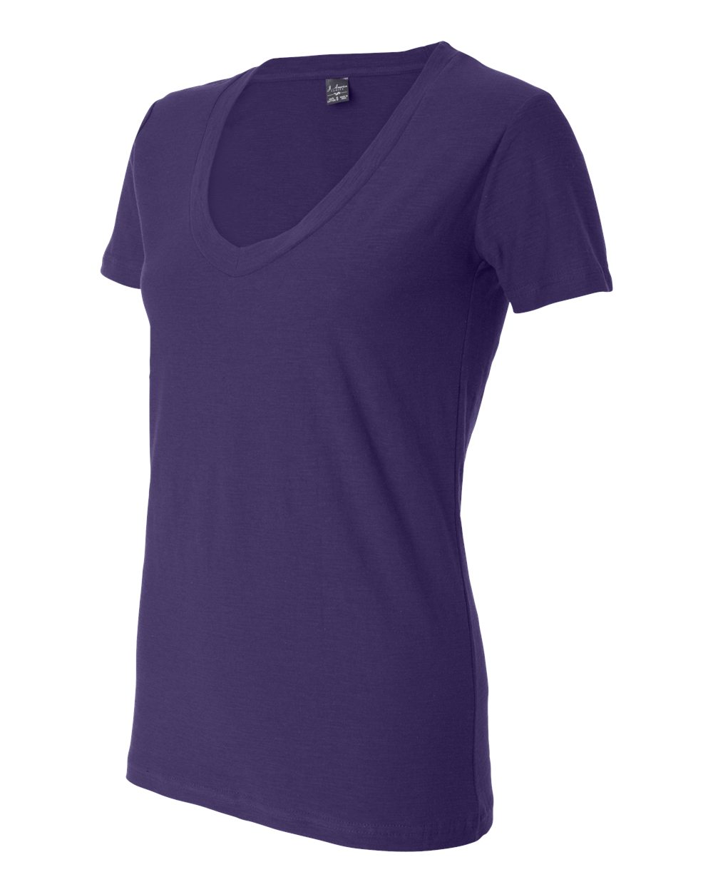 Very Berry Women's V-Neck Slub T-Shirt - 8169
