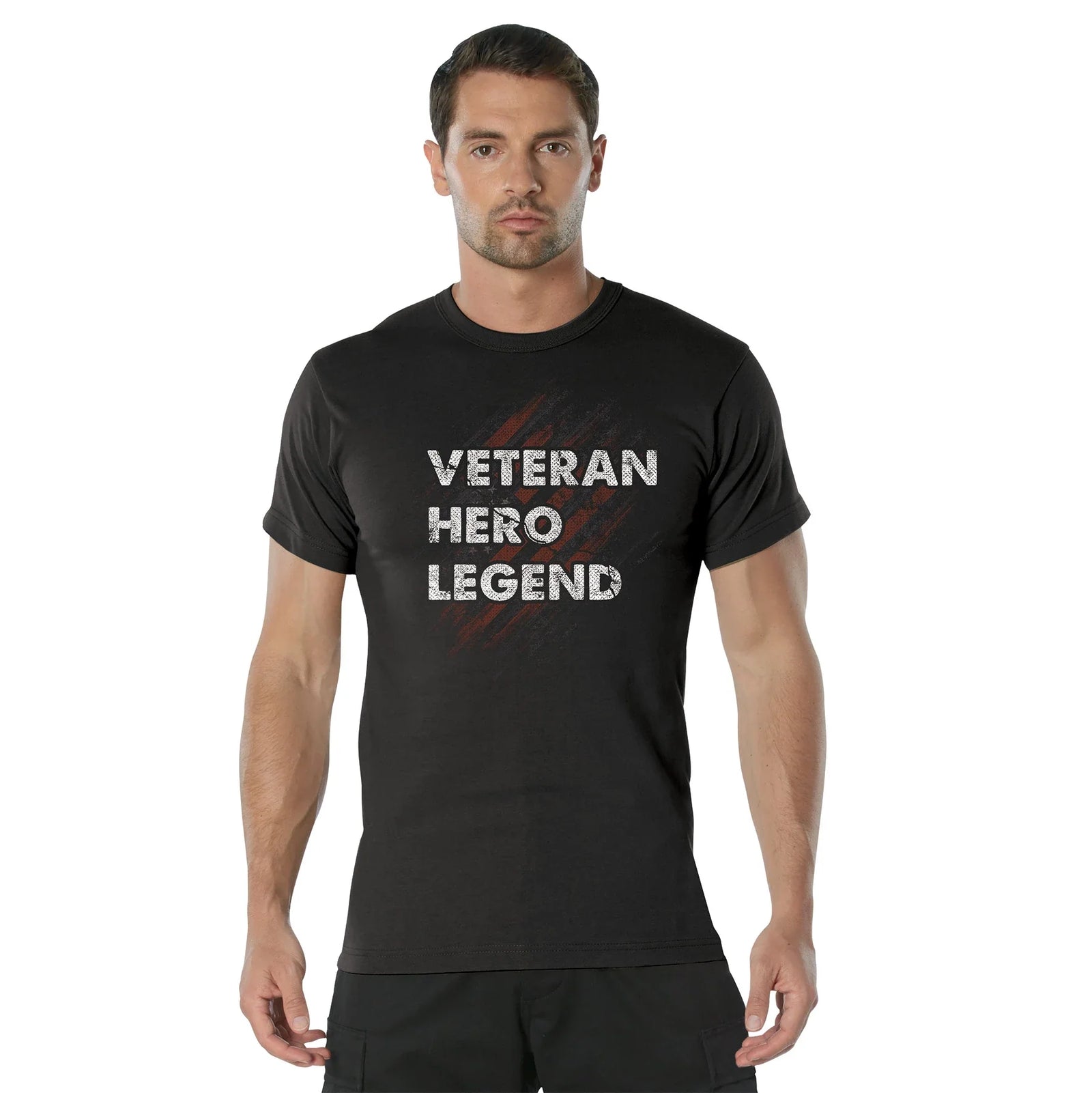 Veteran Hero Legend T-shirt - Black / s