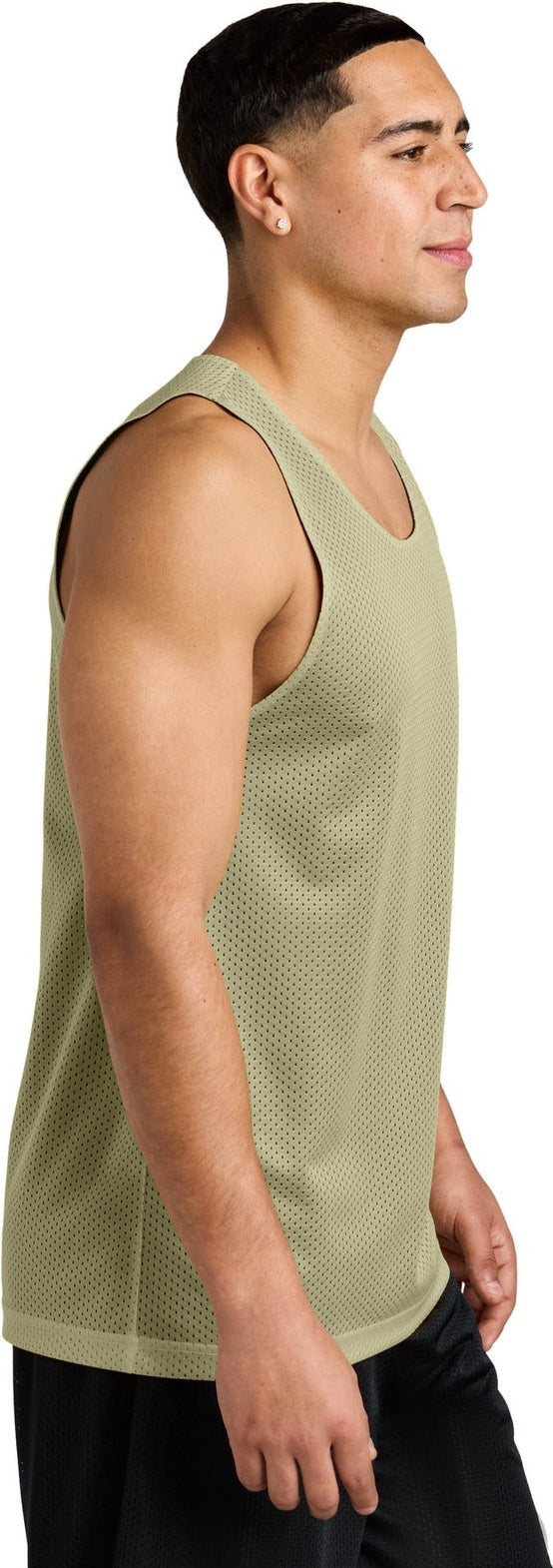 VgsGld/Blk Sport-Tek PosiCharge Reversible Mesh Tank ST5000