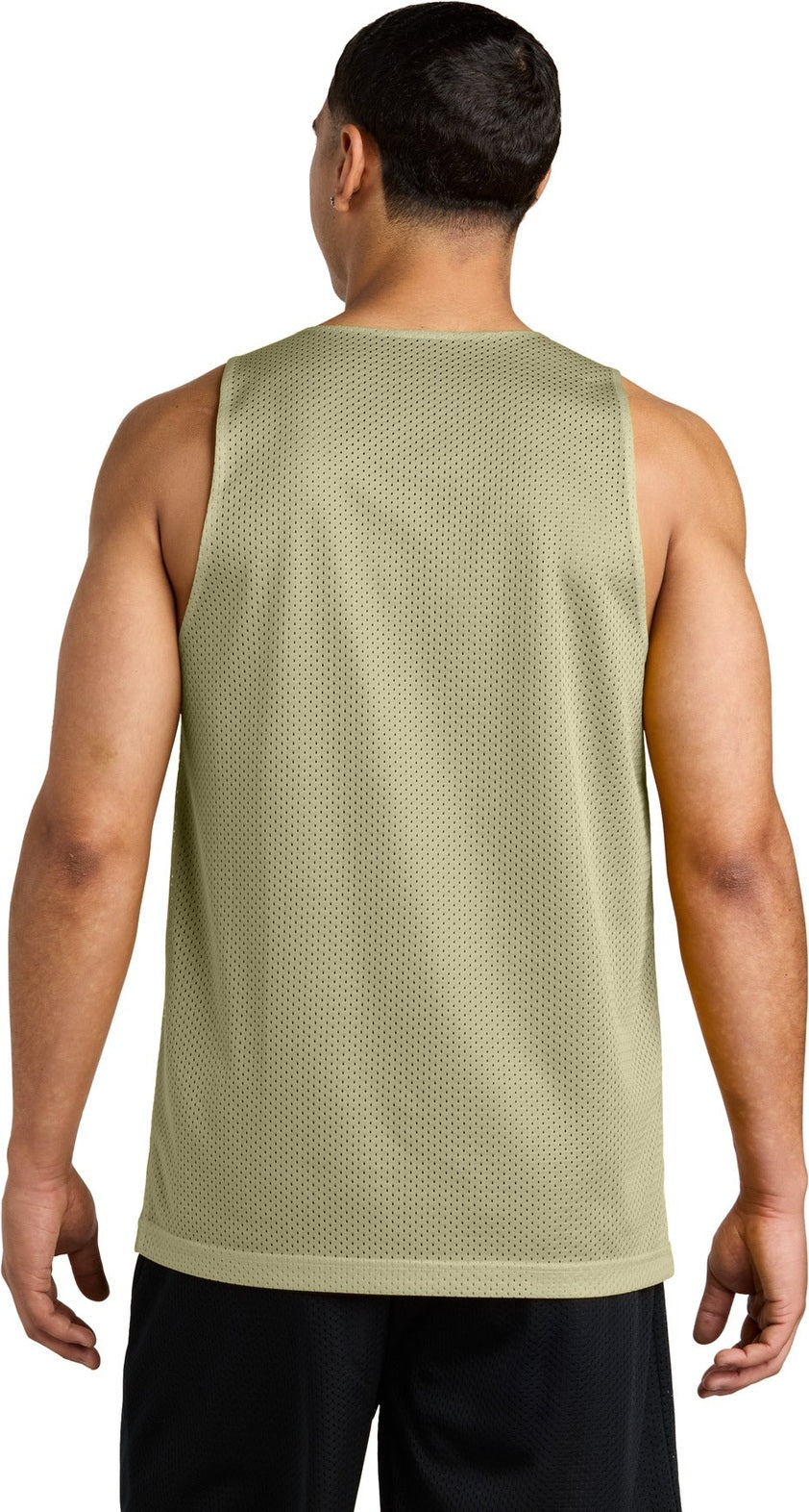 VgsGld/Blk Sport-Tek PosiCharge Reversible Mesh Tank ST5000