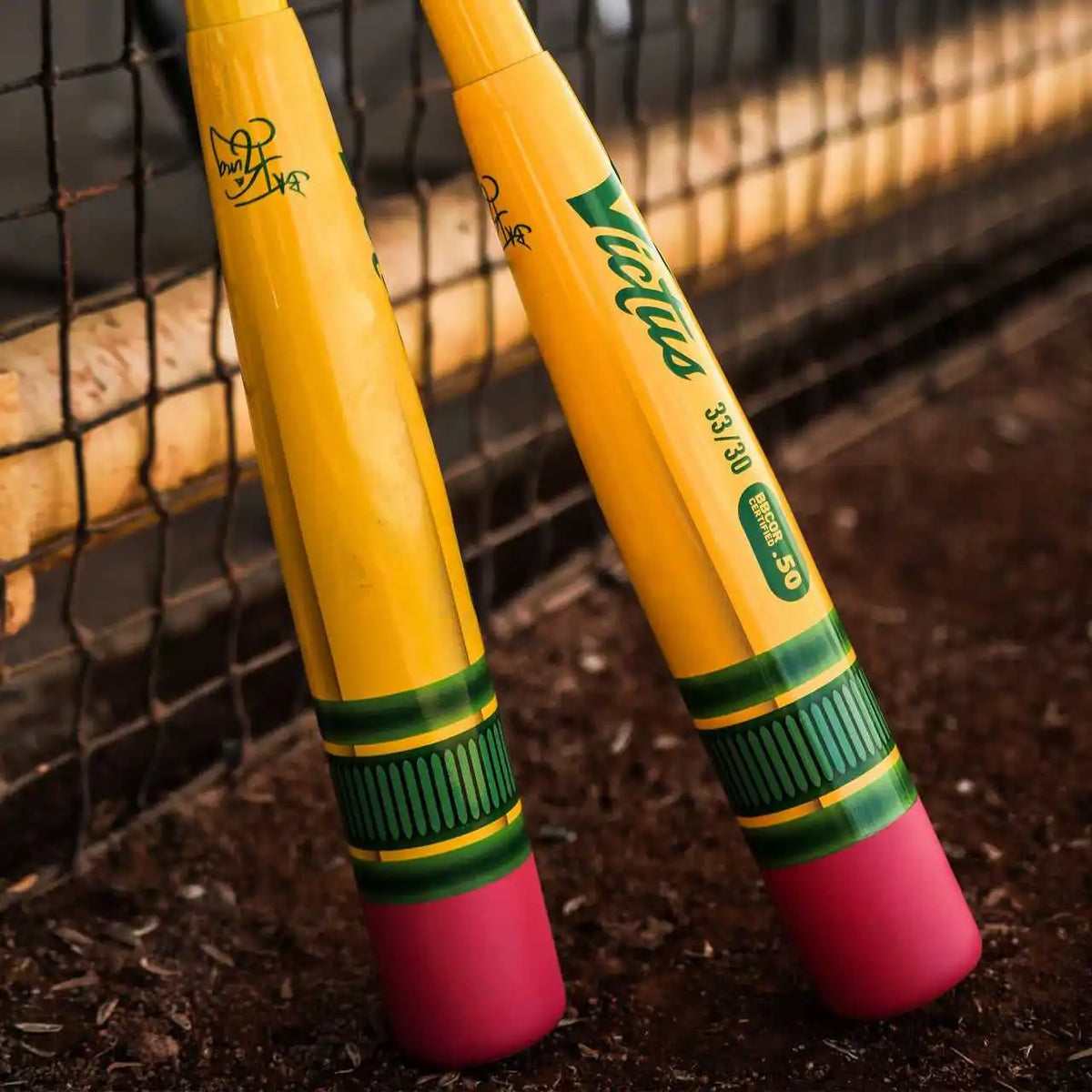 Victus 2024 Vibe Pencil (-3) Bbcor Bat Vcbvibp - Black Yellow
