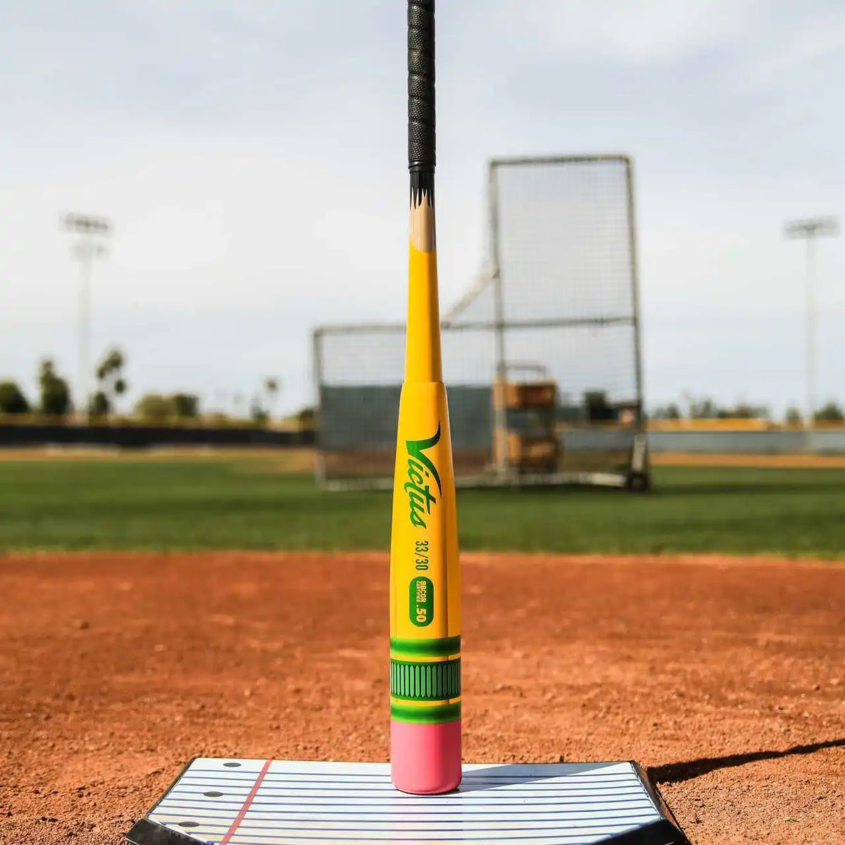 Victus 2024 Vibe Pencil (-3) Bbcor Bat Vcbvibp - Black Yellow