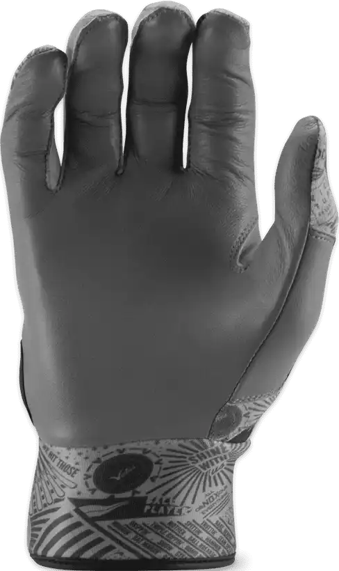 Victus Nox Batting Glove - Gray Black