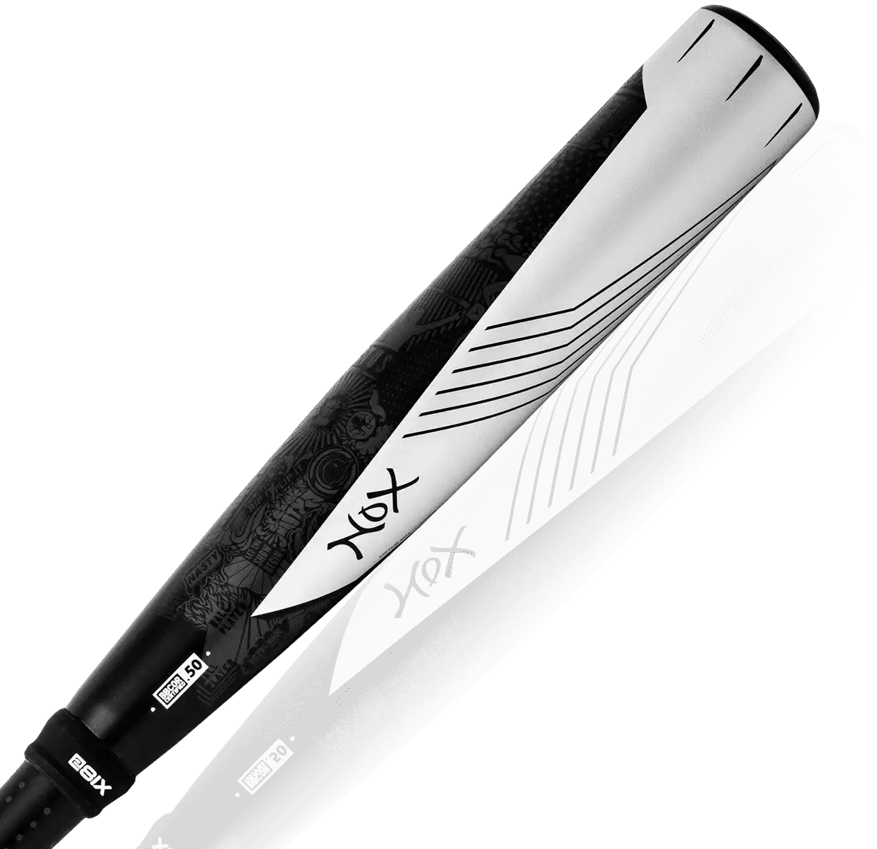 Victus Nox Bbcor (-3) Bat - Black White