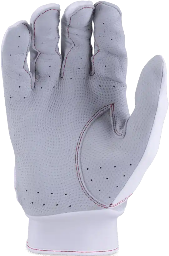 Victus Team Batting Glove - White Red