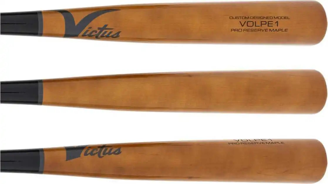 Victus Volpe1 Pro Reserve Maple Bat - Black Walnut - Yellow Royal / 32’’