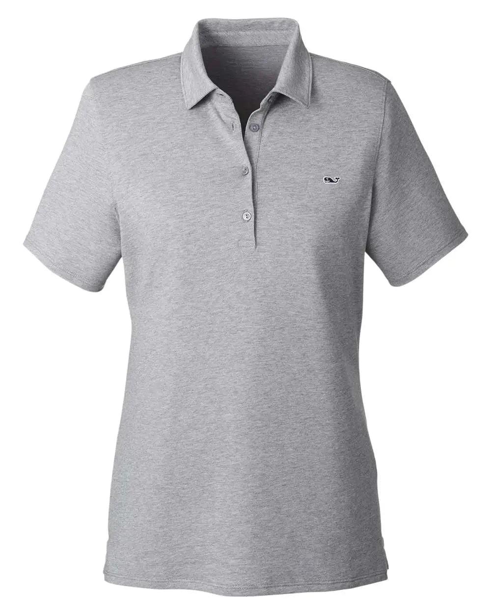Vineyard Vines G001189 Women’s Edgartown Pique Polo - Barracuda