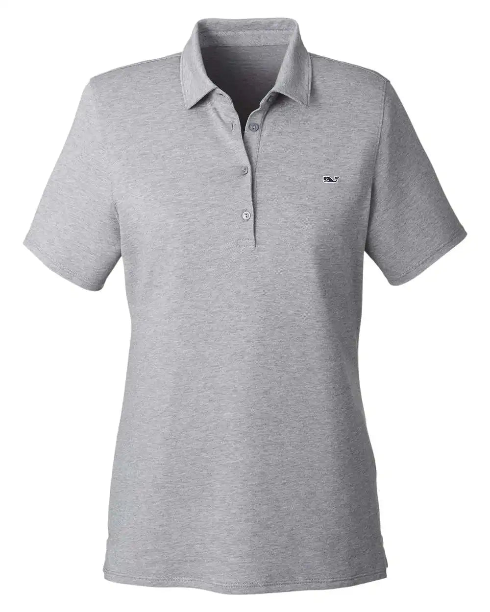 Vineyard Vines G001189 Women’s Edgartown Pique Polo - Barracuda - Xs