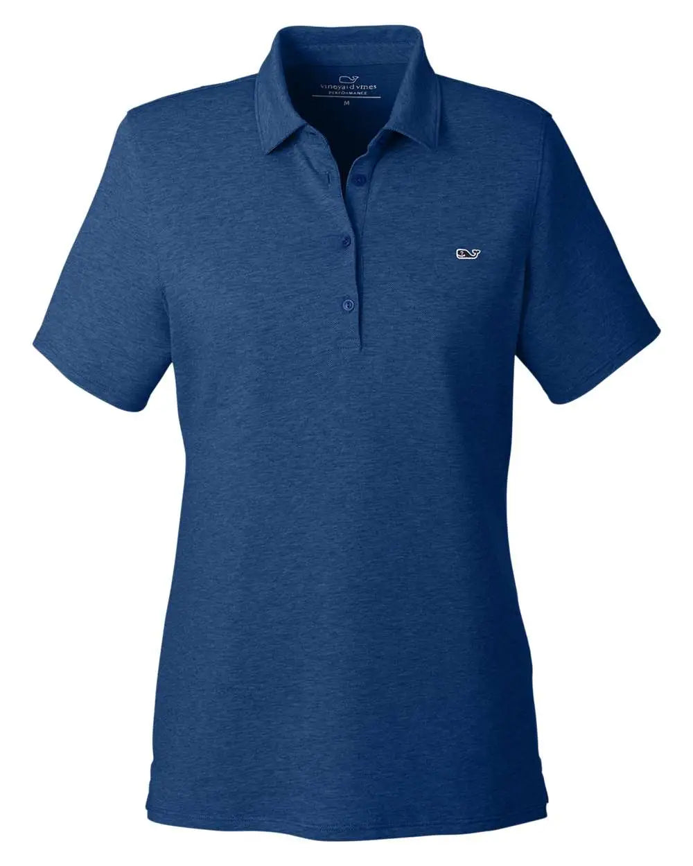 Vineyard Vines G001189 Women’s Edgartown Pique Polo - Deep Bay