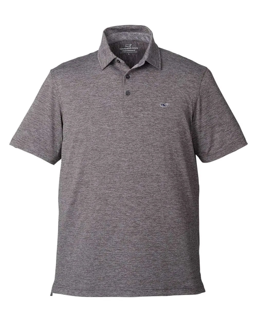 Vineyard Vines G011146 Destin Stripe Sankaty Polo - Evening Sky