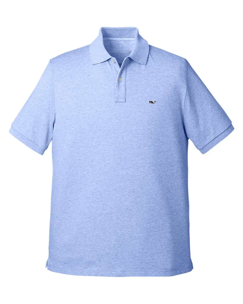 Vineyard Vines G011147 Edgartown Pique Polo - Tide Blue - Adult s