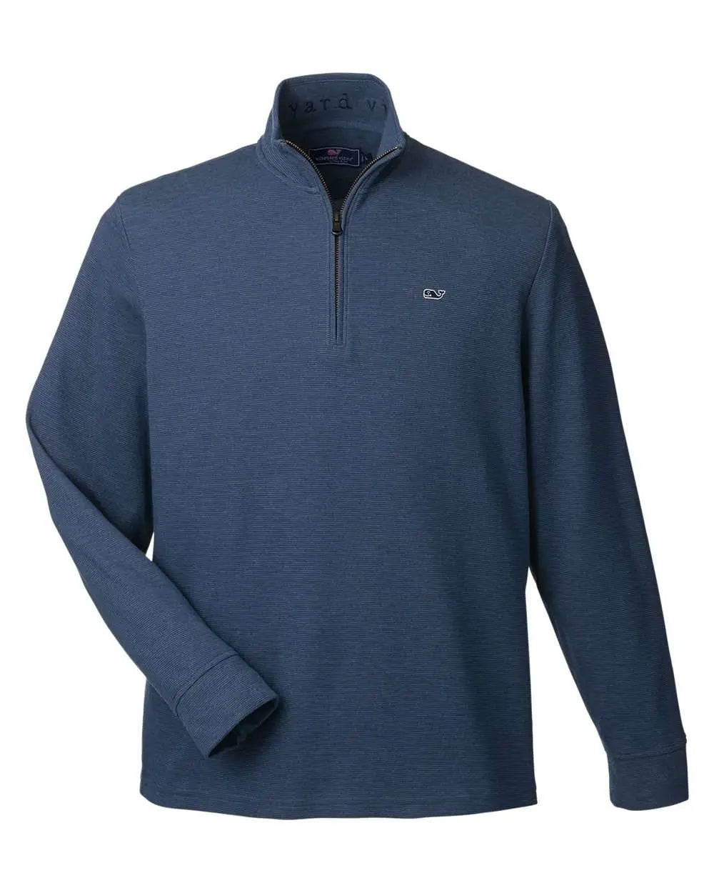 Vineyard Vines K002708 Saltwater Quarter-zip Pullover - Deep Bay - Adult s