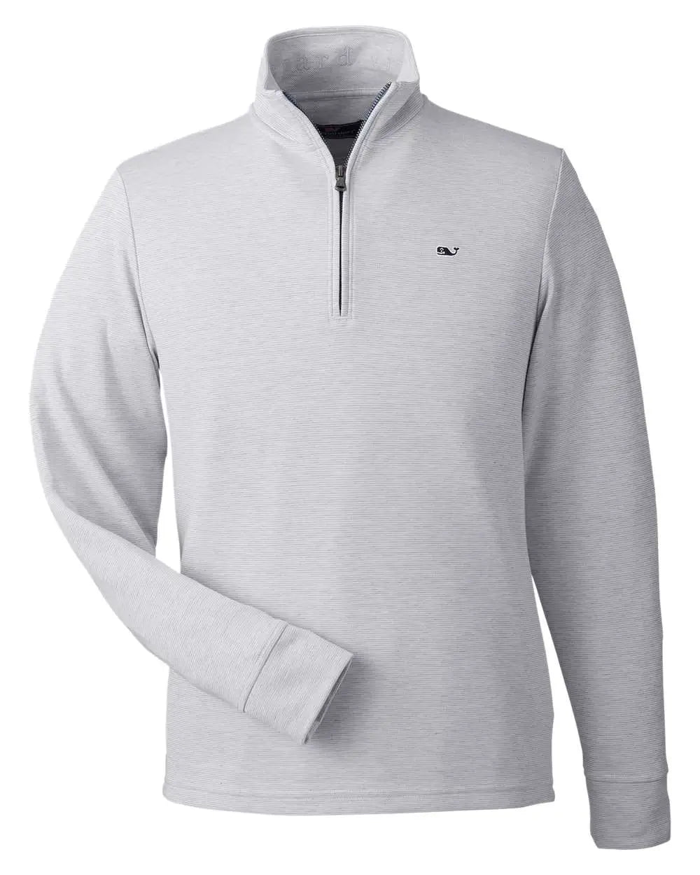 Vineyard Vines K002708 Saltwater Quarter-zip Pullover - Granite