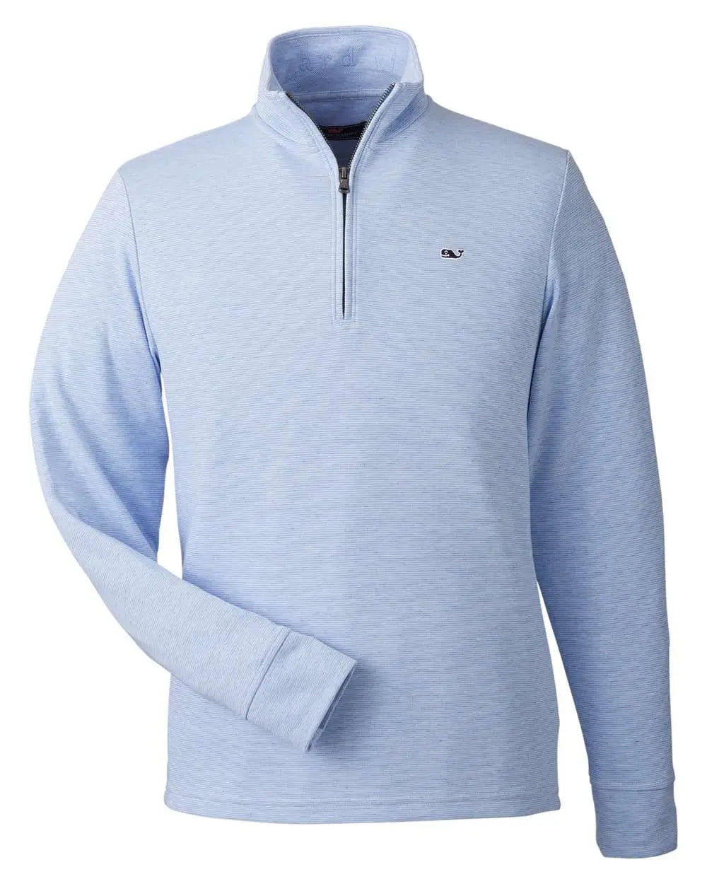 Vineyard Vines K002708 Saltwater Quarter-zip Pullover - Jake Blue - Adult s