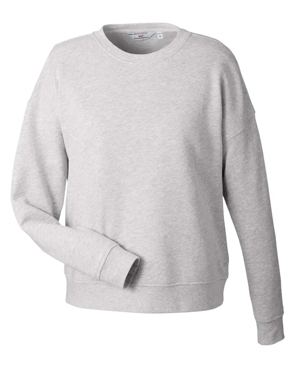 Vineyard Vines K002794 Women’s Garment-dyed Crew - Gray Heather