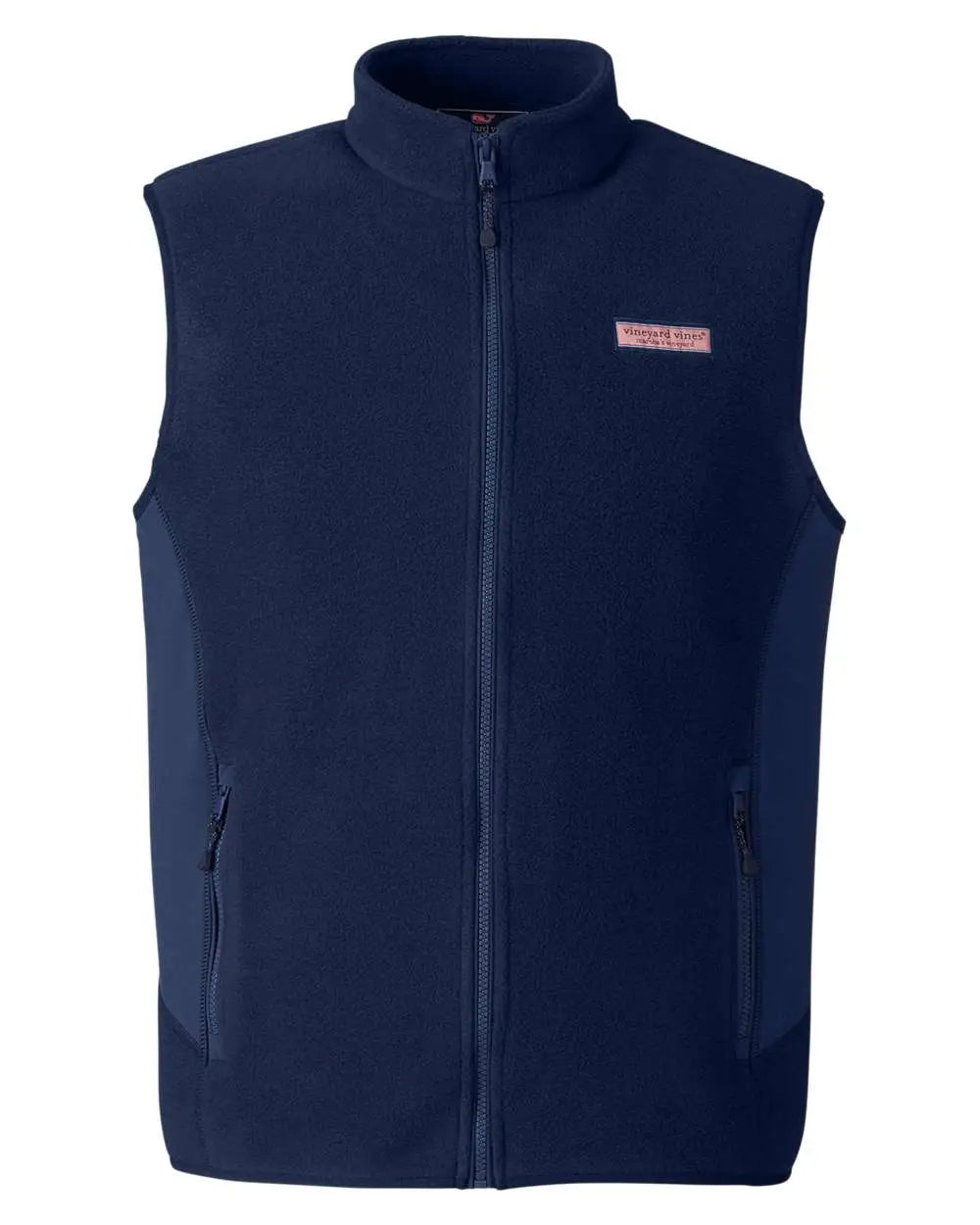 Vineyard Vines O001401 Harbor Fleece Vest - Navy