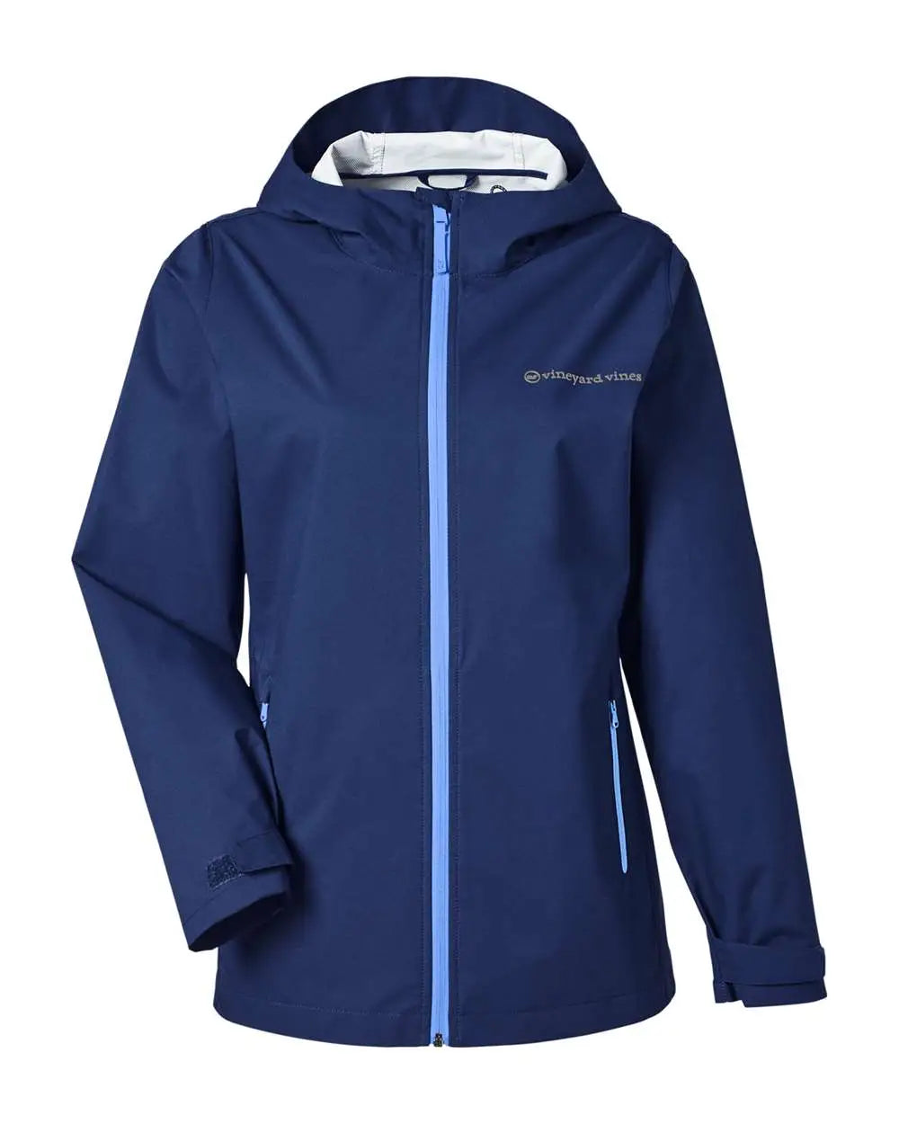Vineyard Vines O001805 Women’s Rain Shell Jacket - Deep Bay