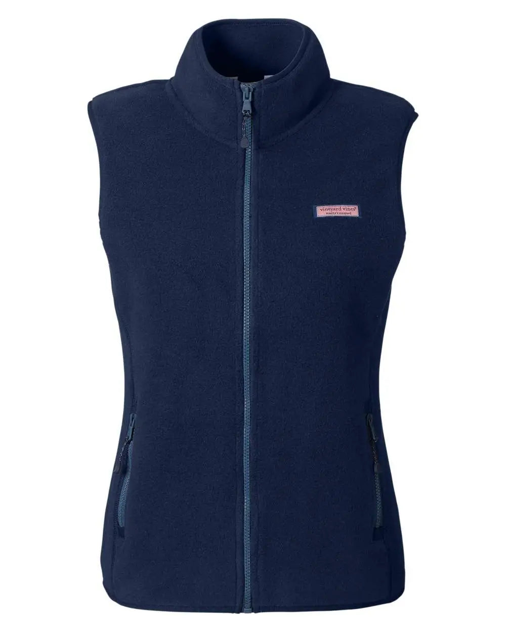 Vineyard Vines Uo001412 Women’s Harbor Fleece Vest - O001412 - Navy