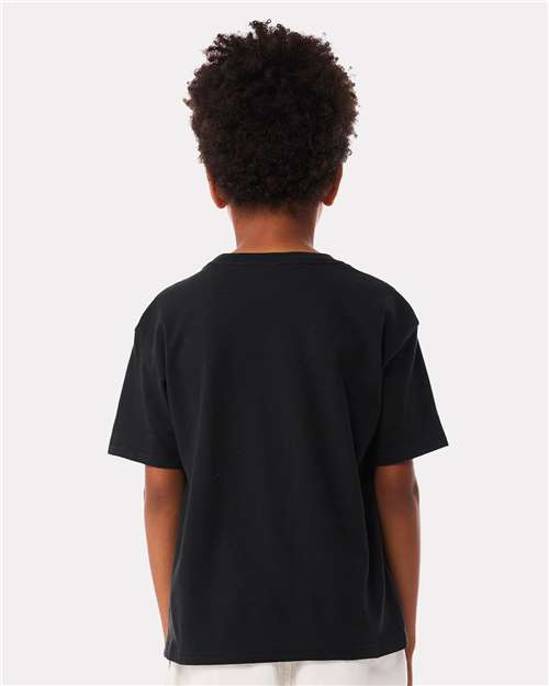 Vintage Black Youth 6oz. Heavyweight Tee - 3010Y