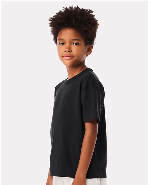 Vintage Black Youth 6oz. Heavyweight Tee - 3010Y