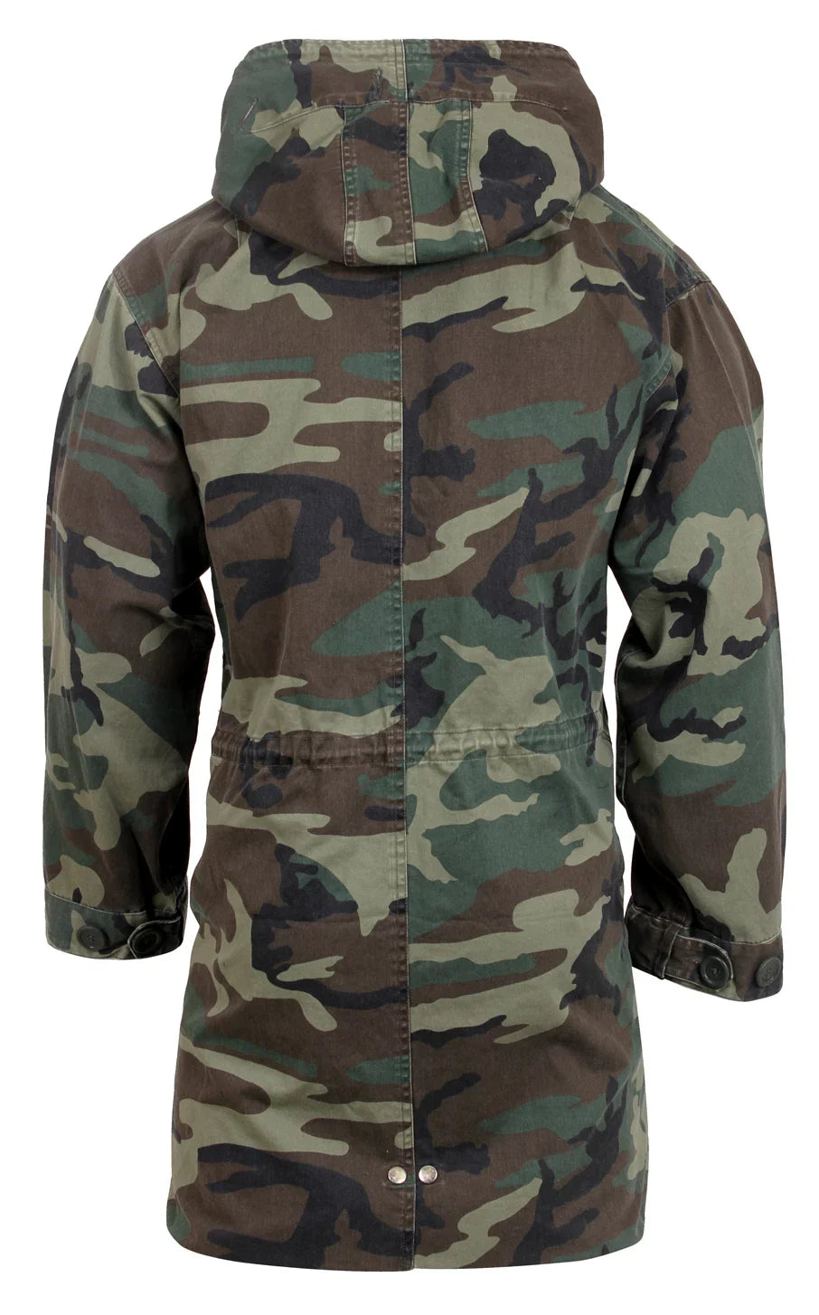 Vintage Camo M-51 Fishtail Parka - Woodland / Xs