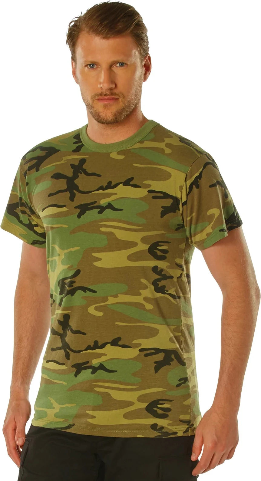Vintage Camo T-shirt - Woodland / s