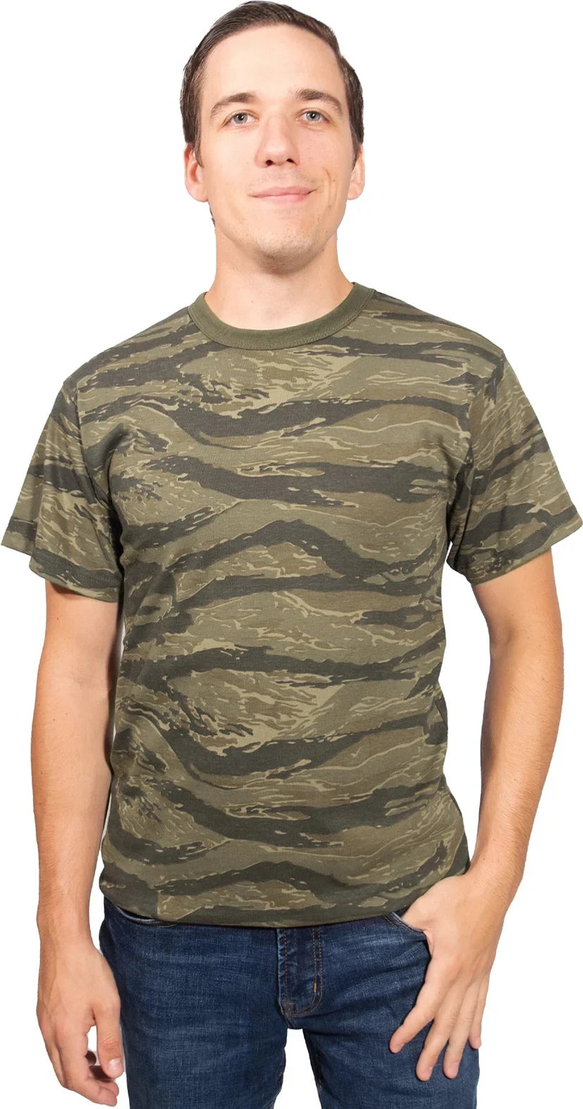 Vintage Camo T-shirt - Tiger Stripe / s