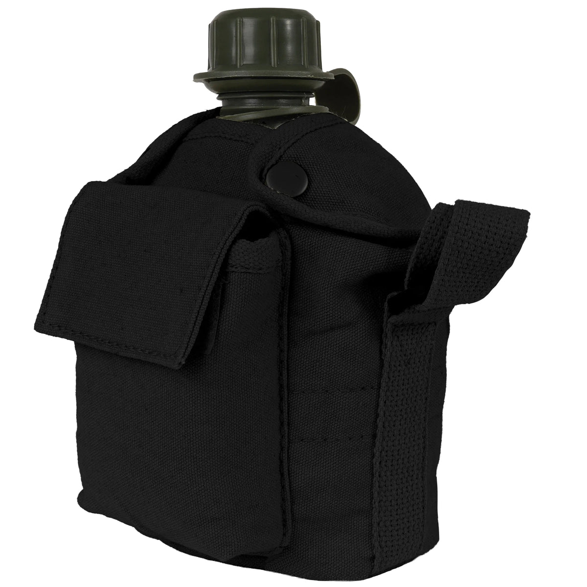 Vintage Canvas Carry-all Canteen Cover with Shoulder Strap