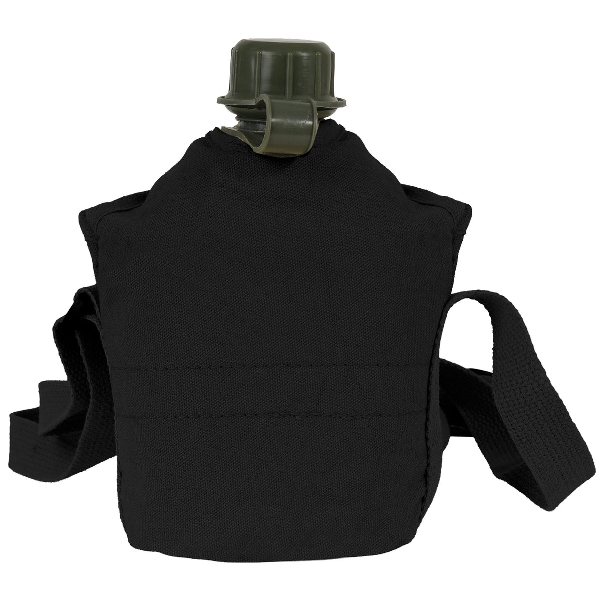 Vintage Canvas Carry-all Canteen Cover with Shoulder Strap