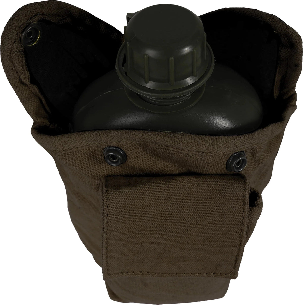 Vintage Canvas Carry-all Canteen Cover with Shoulder Strap