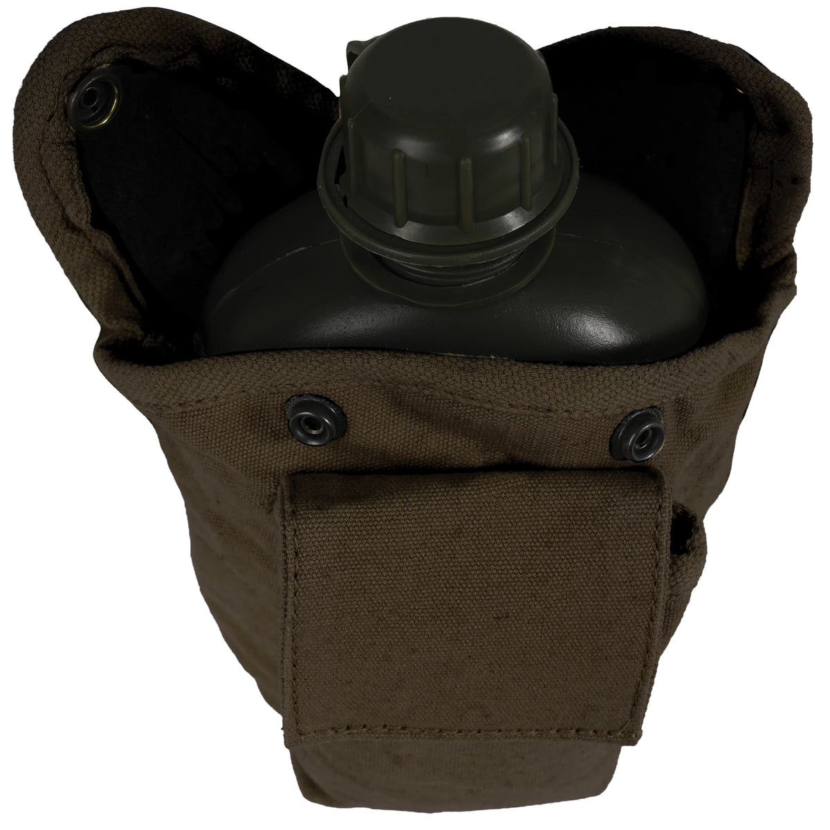 Vintage Canvas Carry-all Canteen Cover with Shoulder Strap