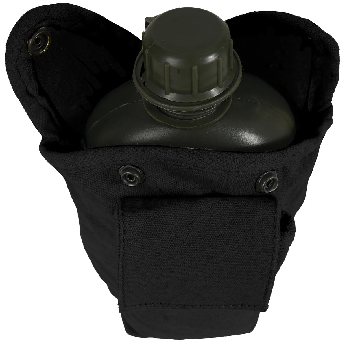 Vintage Canvas Carry-all Canteen Cover with Shoulder Strap