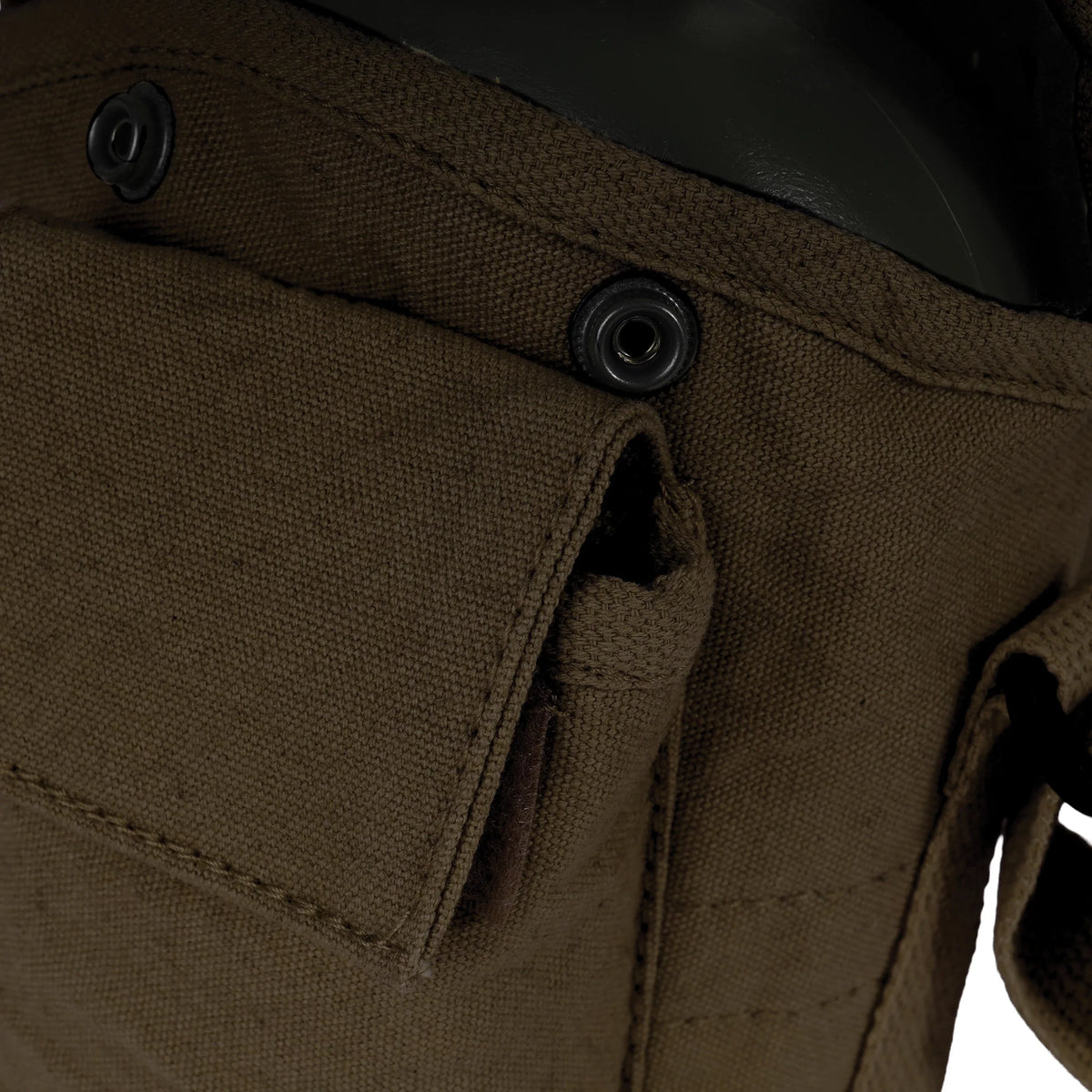 Vintage Canvas Carry-all Canteen Cover with Shoulder Strap