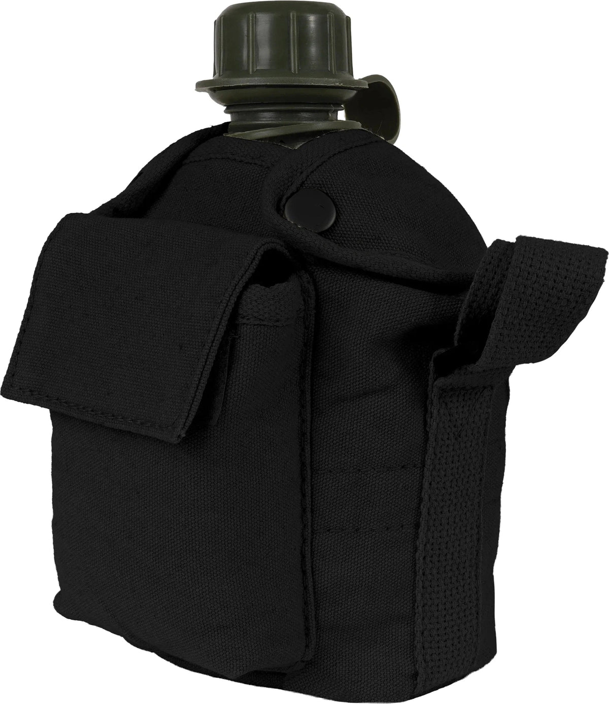 Vintage Canvas Carry-all Canteen Cover with Shoulder Strap