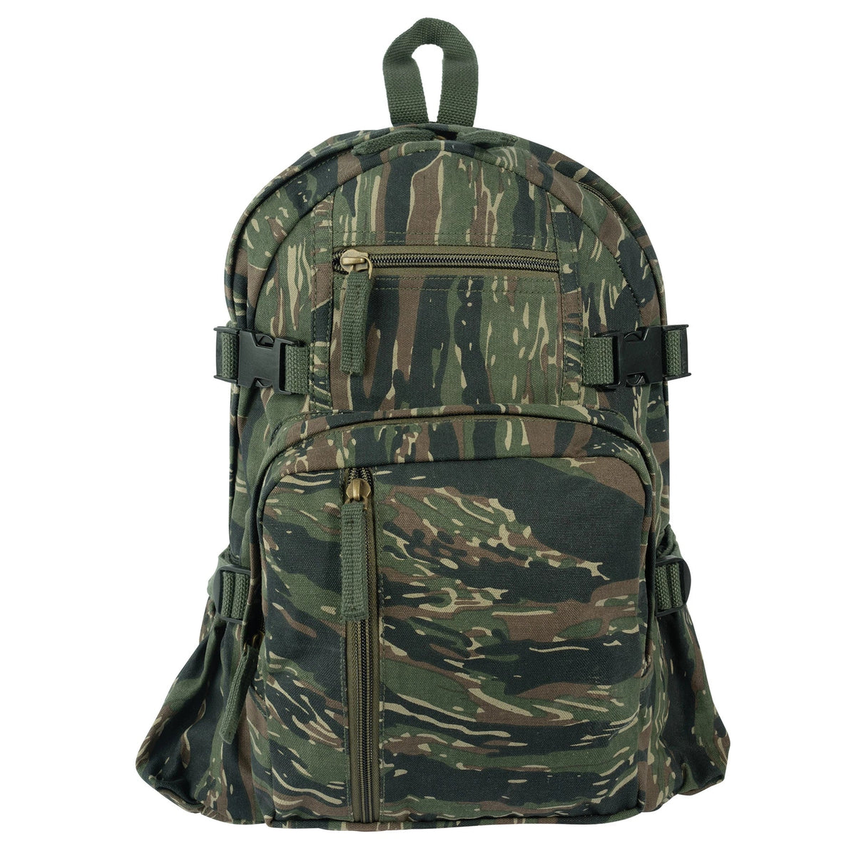 Vintage Canvas Compact Backpack