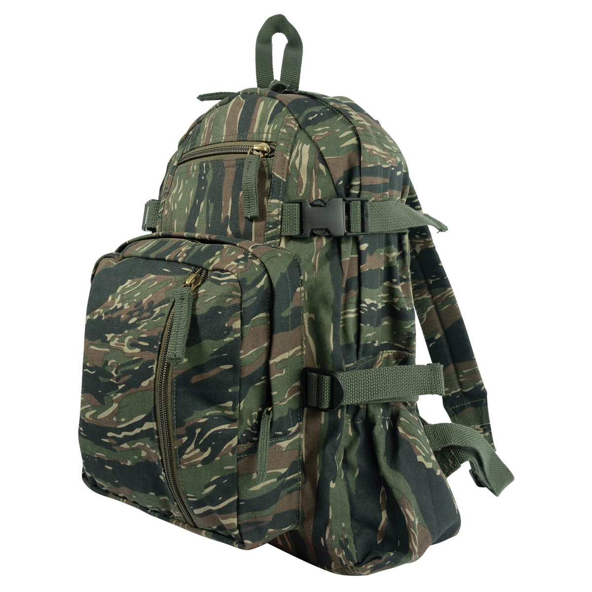 Vintage Canvas Compact Backpack