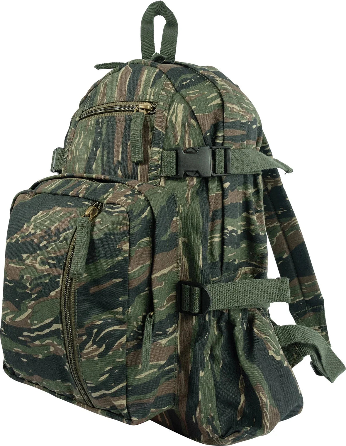 Vintage Canvas Compact Backpack