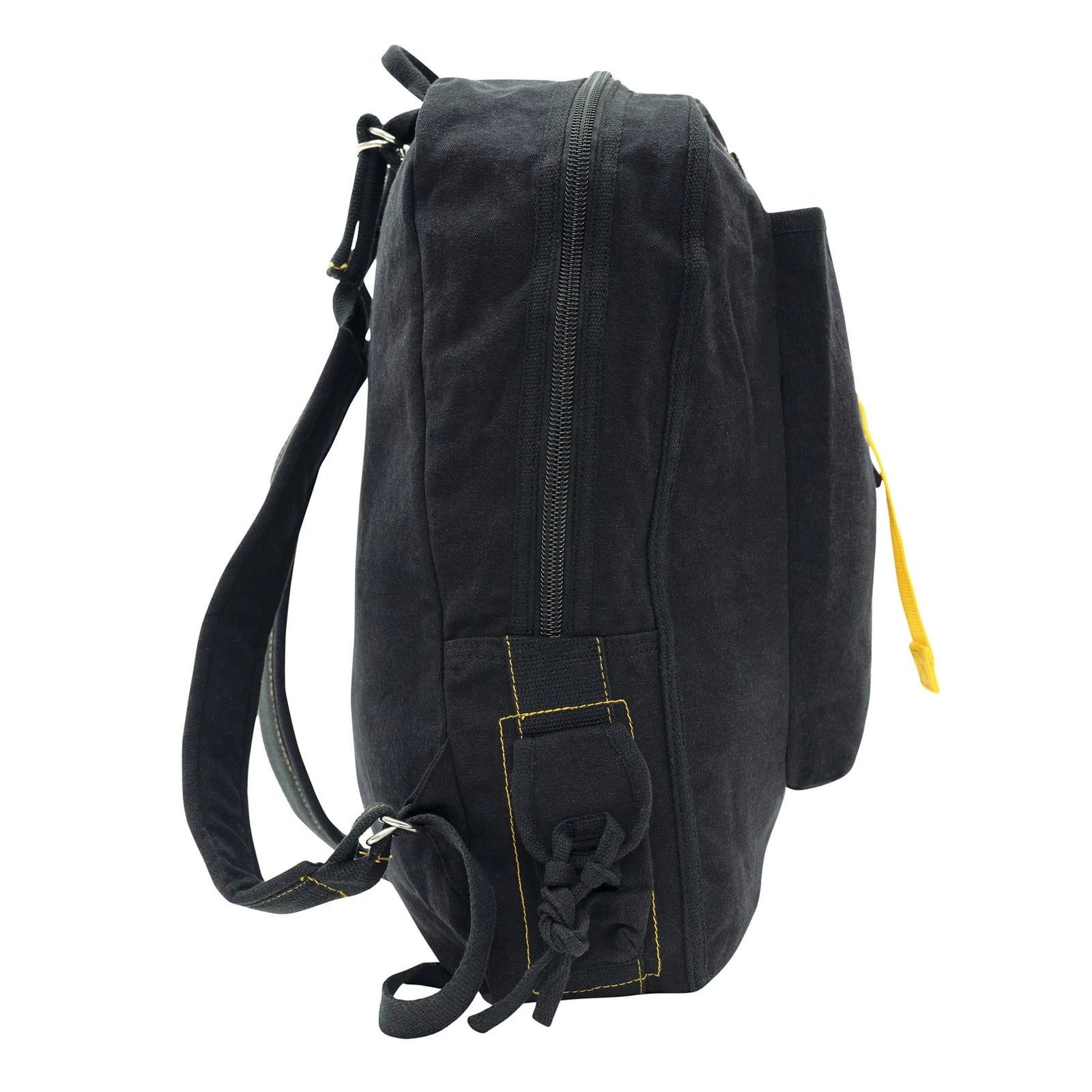 Vintage Canvas Flight Bag - Black