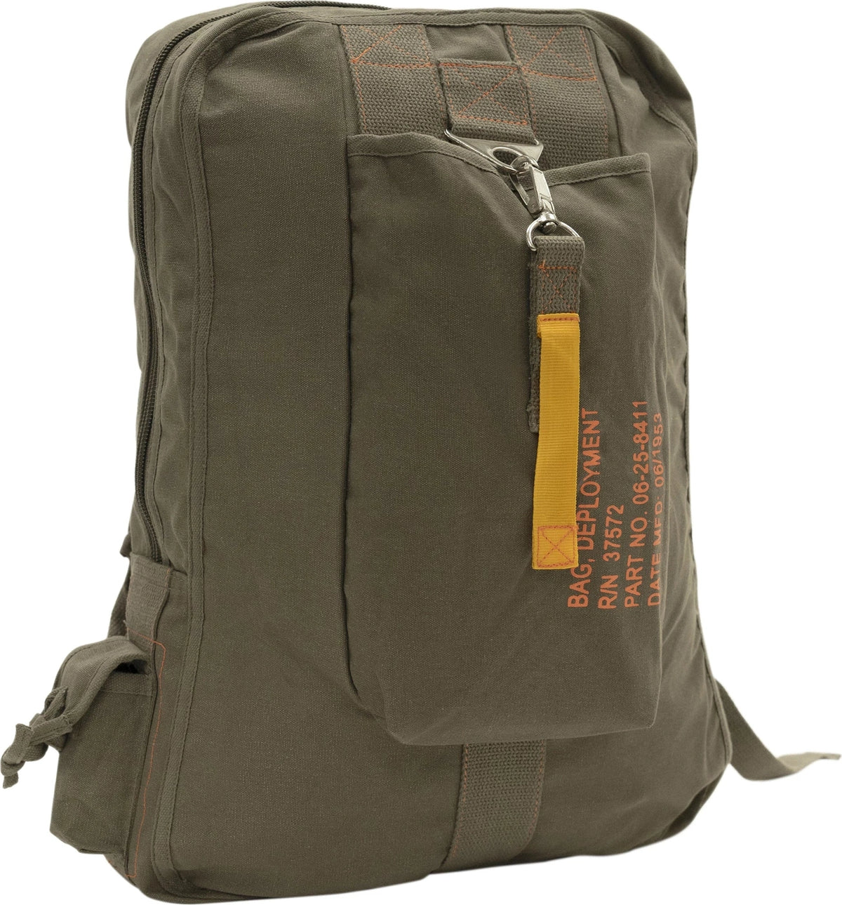 Vintage Canvas Flight Bag - Olive Drab