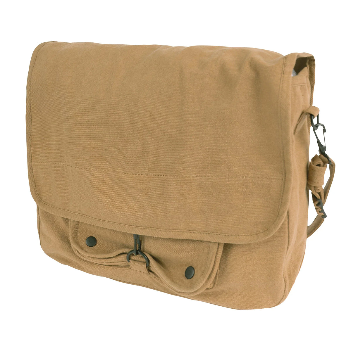 Vintage Canvas Paratrooper Bag - Coyote Brown