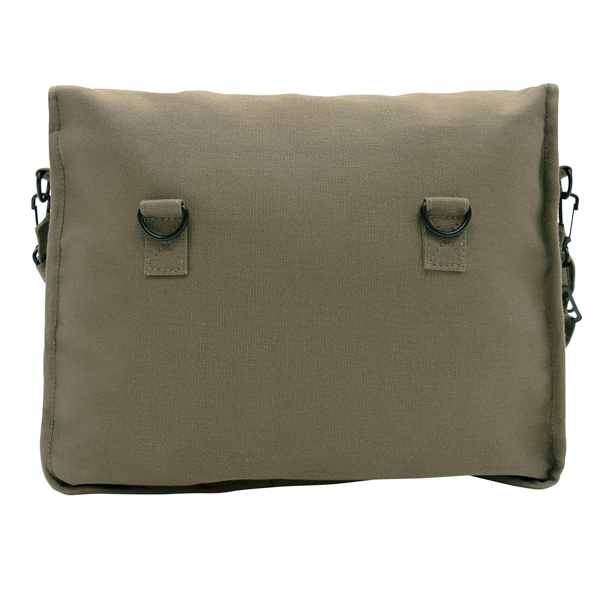 Vintage Canvas Shoulder Bag with Red Star