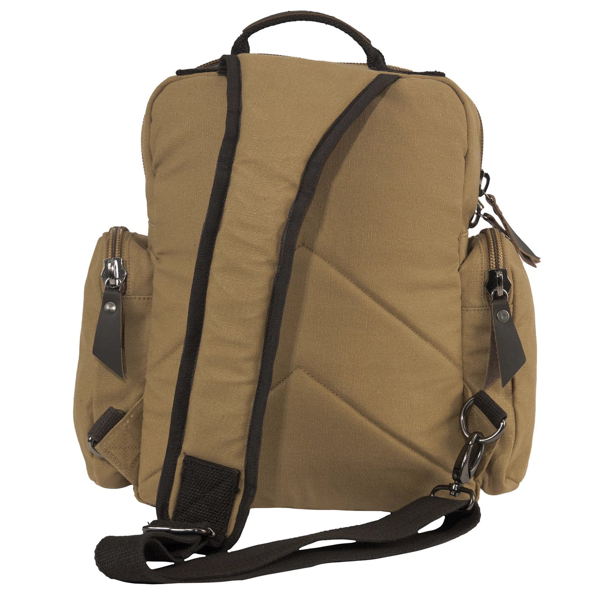 Vintage Canvas Sling Backpack